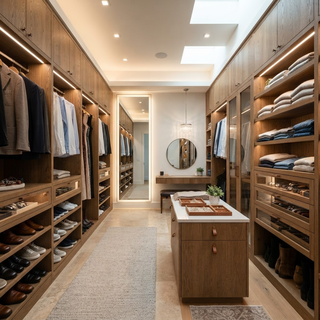 Walking closet